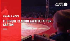 Le cirque Claudio Zavatta fait son show à Challans pour les vacances