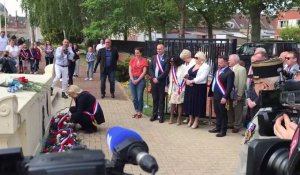 Commémoration du 8 Mai, Marine Le Pen à Henin-Beaumont