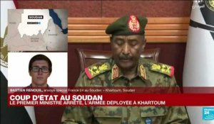 Coup d'Etat au Soudan : l'armée contrôle le centre-ville de Khartoum