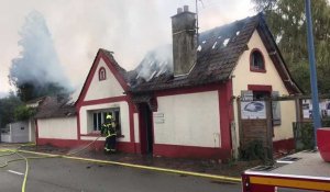 Un incendie ravage une maison à Merlimont
