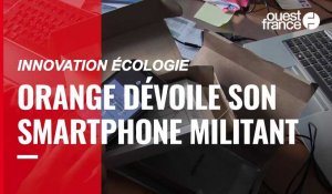 VIDÉO. Orange dévoile son smartphone durable et réparable