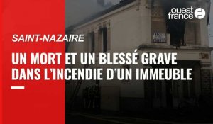 VIDÉO. Un homme d'une quarantaine d'années décède dans l'incendie d'un logement insalubre à Saint-Nazaire