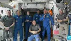 Un essai de missile anti-satellite russe met en danger l'équipage de l'ISS