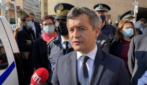 Policiers attaqués à Cannes: l'assaillant algérien n'est inscrit sur aucun fichier (Darmanin)