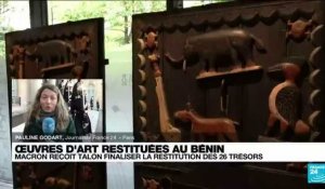 Macron reçoit le président du Bénin pour finaliser la restitution de 26 trésors