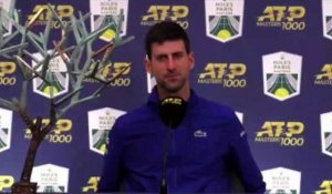 ATP - Rolex Paris Masters 2021 - Novak Djokovic : "Je ne suis plus aussi jeune que Daniil Medvedev et toute sa génération mais... !"