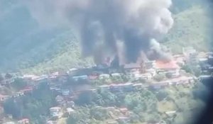 Birmanie : une ville ravagée par le feu, la junte accuse l'opposition d'avoir provoqué l'incendie