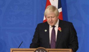COP26: Boris Johnson évoque une joie "teintée de déception"