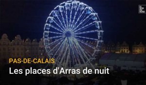 Pas-de-Calais : les places d'Arras de nuit