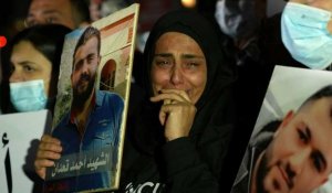 Beyrouth: des familles des victimes de l'explosion du port manifestent