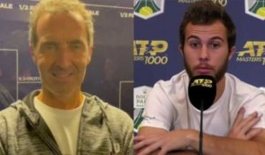 ATP - Rolex Paris Masters 2021 - Marc Barbier, le coach : "Jusqu'où peut aller Hugo Gaston ? Il n'y a pas de limite et on ne se met pas de limite"