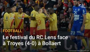 Le festival du RC Lens face à Troyes (4-0) à Bollaert 