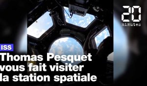 ISS: Avant son départ, Thomas Pesquet fait visiter la station spatiale internationale 