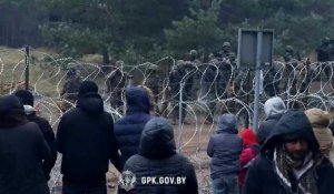 Pologne/Bélarus: des milliers de migrants massés à la frontière, le ton monte