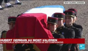 Hommage national à Hubert Germain : la Marseillaise et le Chant des partisans entonnés au Mont-Valérien