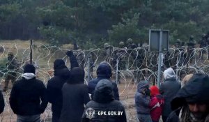 Le Bélarus publie une nouvelle vidéo du camp de migrants à la frontière polonaise