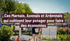 Ces Marnais, Axonais et Ardennais qui cultivent leur potager pour faire des économies