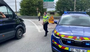 Holque : circulation perturbée après un grave accident sur la D300
