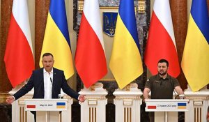 Président polonais à Kyiv : "Il est désormais impossible de commercer avec la Russie comme avant"