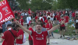 Ligue des champions: à Paris, les supporters de Liverpool prêts pour la finale face à Madrid