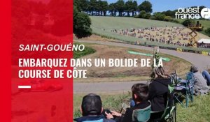 VIDÉO. Embarquez dans un bolide de la course de côte de Saint-Gouéno