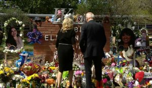Etats-Unis: Biden à Uvalde, cinq jours après la tuerie dans une école