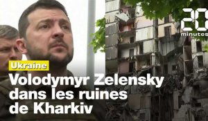 Guerre en Ukraine : Zelensky en visite à Kharkiv pendant que la Russie pilonne le Donbass 