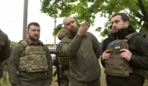Zelensky se rend dans l'est de l'Ukraine pour la première fois depuis le début de l'invasion
