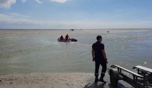 Berck : un bateau de plaisance en difficulté en baie d'Authie
