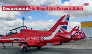 La Royal Air Force à Albert avant le meeting aérien du Touquet