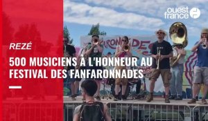 VIDÉO. 500 musiciens à l'honneur au festival des Fanfaronnades