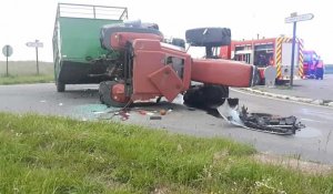 Humbercamps : deux blessés dans un accident de la route 