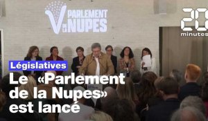 Législatives 2022 : Jean-Luc Mélenchon lance le « parlement de la Nupes »