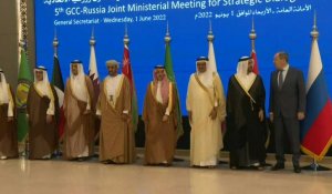 Le ministre russe des AE rencontre ses homologues du CCG à Riyad