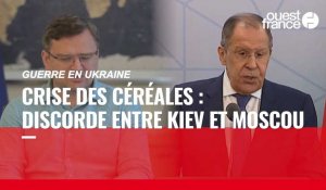 VIDÉO. Guerre en Ukraine : Kiev et Moscou se rejettent la responsabilité de la crise des céréales