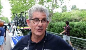 Tour d'Italie 2022 - Valerio Piva after the historical win of Biniam Girmay : "It's wonderful for Binima Girmay, for us the team, for Africa and cycling"