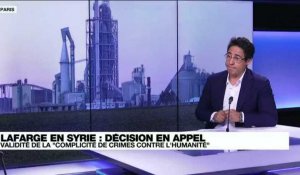 Lafarge en Syrie : la mise en examen pour "complicité de crimes contre l'humanité" confirmée