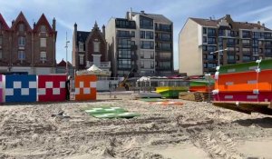 Les kiosques de plage sont en cours d’installation à Malo