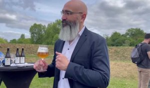 Arras : le zythologue Luka Antonic a goûté la bièreArras 1394, bière originelle