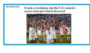 Egalité salariale pour les footballeuses américaines: "L'égalité, c'est la vraie libération"