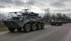Déluge de feu dans le Donbass : "l'armée russe veut tout détruire", selon Zelensky