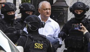 L'ancien président moldave Igor Dodon placé en garde à vue