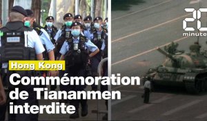 À Hong Kong, la police empêche toute commémoration de l'anniversaire de Tiananmen