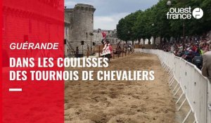 VIDEO. Dans les coulisses des tournois de chevaliers à Guérande