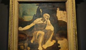 Le Saint Jérome de Léonard de Vinci, tableau inachevé qui porte l'empreinte du maître, en France