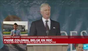 Passé colonial belge en RD Congo : le roi des Belges réitère ses regrets mais ne s'excuse pas