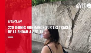 VIDÉO. 220 jeunes Normands sur les traces de la Shoah à Berlin 