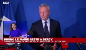 Gouvernement d'Elisabeth Borne : Bruno Le Maire reste au ministère de l'Economie