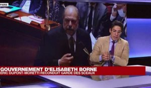 Gouvernement d'Elisabeth Borne : Eric Dupond-Moretti reconduit au ministère de la Justice