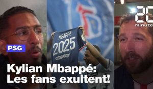 Kylian Mbappé au PSG: soulagement et joie des supporters